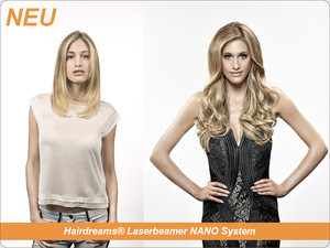 Ihr Haartraum mit Hairdreams® Laserbeamer NANO System mit dem Mondän Hair Friseur Team in Aschaffenburg
